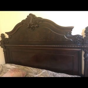 King size bed frame